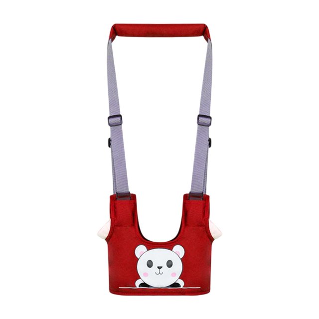 Lipstore Walking Harness Adjustable Walk Assistant Belt for Boys Girls Red