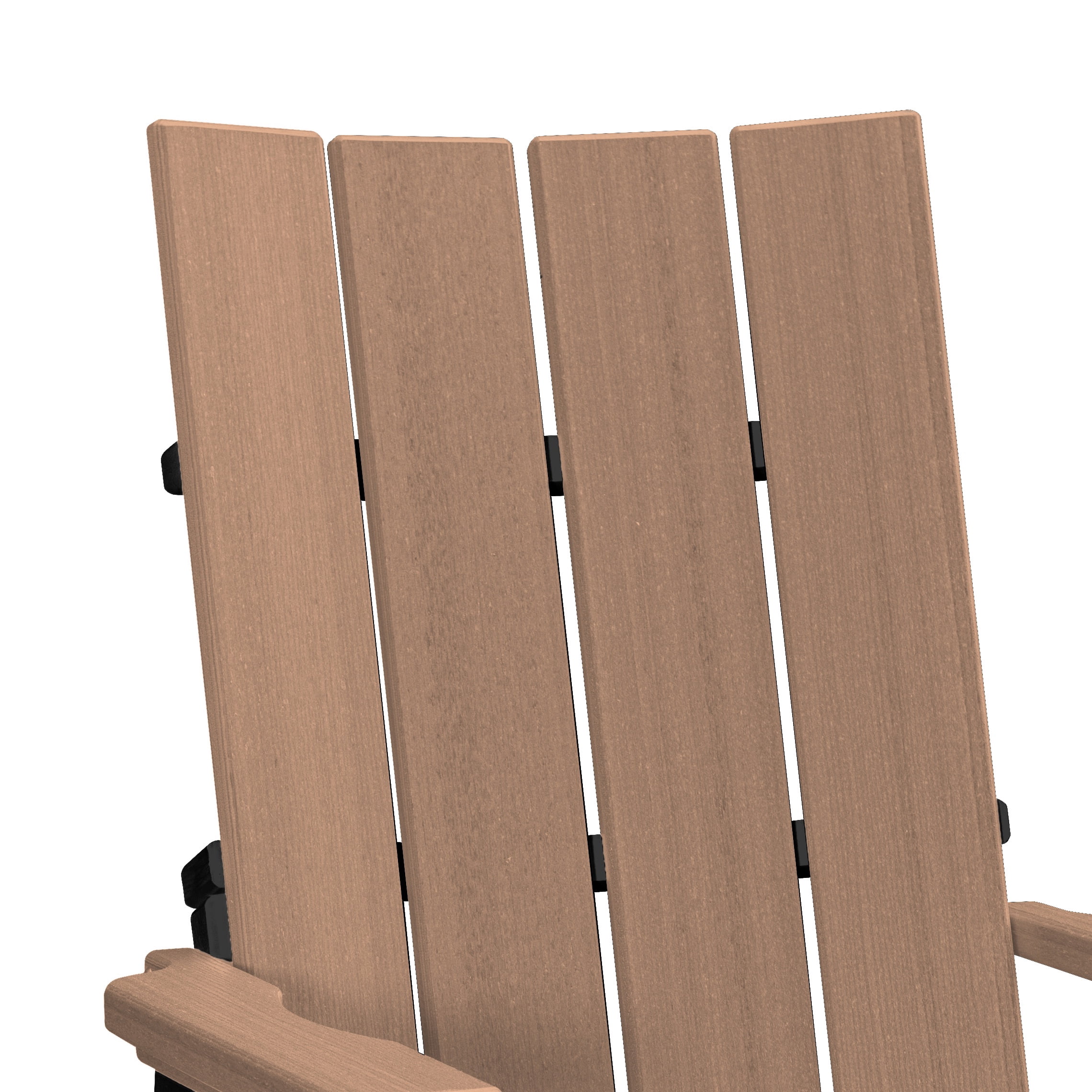 American Furniture Classics Model 416CBK Brandon Balcony Glider in Cedar on a Black Base