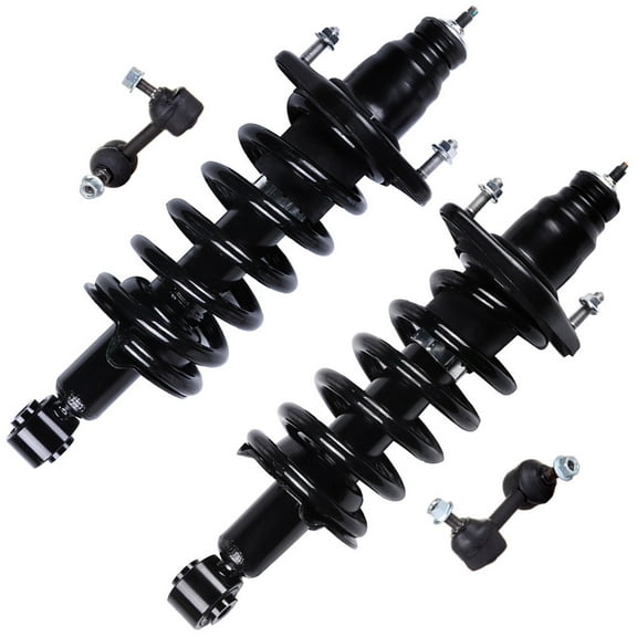 CCIYU Complete Suspension Kit Fits 2007 2008 2009 2010 2011 for Honda CR-V Includes Rear Strut Spring Assembly Stabilizer Bar Link