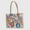 Style C, variant on Women's Floral Sackcloth Tote Bag - Lightweight Handbag - Style A
