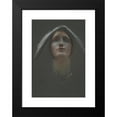 thumbnail image 2 of Edwin Austin Abbey 14x18 Black Modern Framed Museum Art Print Titled - Study for Figure of Religion Rondel in the Rotunda of the State Capitol Building in Harrisburg, Pennsylvania,&nbsp;1902-1911, 2 of 5