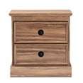 thumbnail image 3 of Bowery Hill Modern Wood 2-Drawer Wood Nightstand in Oak Brown, 3 of 8