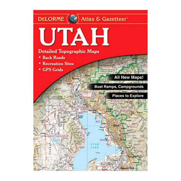 Delorme 240044 Utah Atlas et Gazetteer