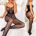 thumbnail image 4 of Lencería Sexy con entrepierna abierta para mujer, ropa interior de lujo, medias eróticas, liguero, Body de rejilla, pijamas porno, nuevo, 4 of 5