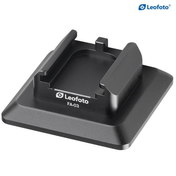 Leofoto FA03 Flash Cold Shoe Conversion Adapter for ARCA Clamps