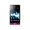 Sony XPERIA miro - 3G smartphone - RAM 512 MB / Internal Memory 4 GB - microSD slot - LCD display - 3.5" - 320 x 480 pixels - rear camera 5 MP - black, pink