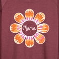 thumbnail image 3 of Instant Message - Tie Dye Flower Mama - Women's Lightweight French Terry Long Sleeve Shirt, 3 of 6