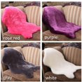 thumbnail image 4 of PENGXIANG Fluffy Fur Soft Faux Imitation Sheepskin Chair Cover Pad Home Room Rug UK, 4 of 9