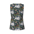 thumbnail image 5 of Sigee Cute Sloth for Women's Workout Tank Top,Running Tank Tops,Sleeveless Gym ClothesMedium, 5 of 8