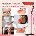 thumbnail image 4 of Lámpara de terapia de luz roja Morfone, panel LED de triple longitud de onda, 4 of 9