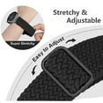 thumbnail image 3 of Nylon Bracelet Band for Garmin Vivoactive 4S/Vivomove 3S, 18mm Sport adjustable Wristband, Replacement Strap for Garmin Venu 3S/Venu 2S, Forerunner 255S/255S Music/265S, 3 of 5