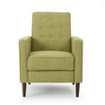 thumbnail image 3 of Noble House Melvin Mid Century Modern Fabric Recliner, Green, 3 of 5