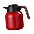 thumbnail image 3 of jifeng Carafe à Café Isolée en Acier Inoxydable 1,2l Cafetière Isolée pour Voyage Rouge, 3 of 9