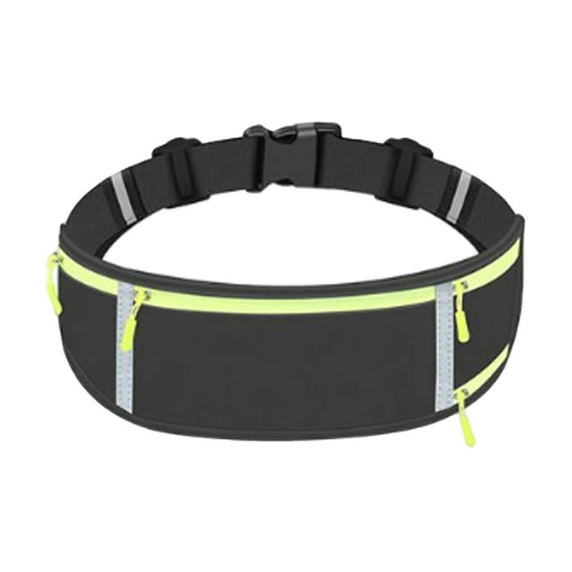 Riñonera Retro Vintage Sonducket Bolsas de almacenamiento Correas ajustables Negro