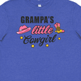 thumbnail image 4 of Inktastic Grampas Little Cowgirl with Cowgirl Hat and Boots Youth T-Shirt, 4 of 5