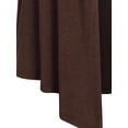 thumbnail image 5 of Made by Olivia Women's [Made in USA] Solid Jersey Knit Short Sleeve Open Front Draped Cardigan (S-3XL), 5 of 5
