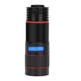 thumbnail image 2 of Telescopio monocular universal de alta definición con zoom de 12 aumentos para teléfono móvil, ideal para tomar fotos a distancia (12 x 22) (80 x 30 mm), 2 of 14