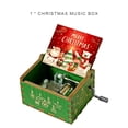 thumbnail image 3 of Caja de música de regalo con manivela caja de música navideña vintage regalos de madera para niños y niñas, 3 of 6