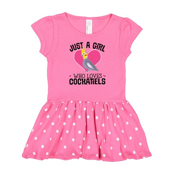 Inktastic Cockatiel Just A Girl Who Loves Gift Baby Girl Dress