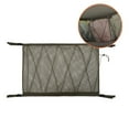 thumbnail image 4 of Braveheart Car Ceiling Mesh Bag Vehicle Roof Storage Net Pouch Drawstring Clothes Grocery Organizer Netting, 4 of 9