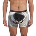 thumbnail image 1 of Fotbe Smiling Polar Bear Calzoncillos Tipo Boxer con Bolsa de Soporte Total para Hombre, X-Temp Fresco, Transpirable y de Secado Rápido-Medium, 1 of 5