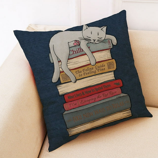 Kcavykas Bedding Pillowcase,Home Decor Cushion Cover Cushion Sofa Seat Cover Tightly Wrapped Protection Plush Fiber Living Room