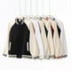 thumbnail image 2 of Autumn/Winter 380g Heavyweight Color Block Baseball Jacket Sweatshirt for Men and Women, Loose Knit Cardigan, 2 of 4