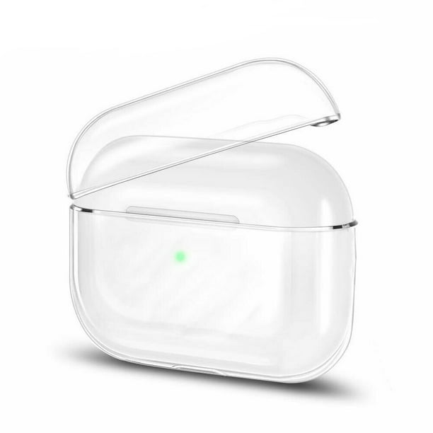Download For AirPods Pro Case Cover Crystal Clear Hard Transparent Holder for AirPod Case(Clear ...