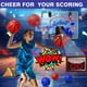 thumbnail image 2 of Canasta de baloncesto interior KGF para niños de 4 a 12 años con 4 pelotas, 2 of 8