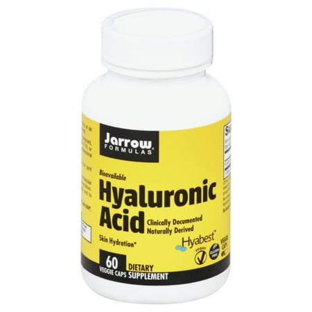 - Jarrow Formulas Hyaluronic Acid, Promotes Skin Hydration and Healthy Joints, 60 Capsules