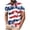 Dark Blue, variant on 4th of July Golf Shirts for Men Mesh Quick Dry Athletic Short Sleeve Polos Shirts Novelty American Flag Eagle Graphic Collared T-Shirts Hot Pink 3XL