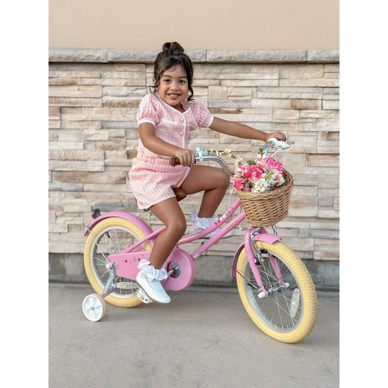 【Glerc】Little Molly 14インチ女の子子供用自転車 可愛い Free Shipping! Glerc Little Molly 14 inch Kids Girls Bike
