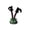 Green, variant on Tuscom Halloween Inverted Witch Legs Tabletop Decor, Bendable Witch Feet Centerpiece Prop, Spooky Tiered Tray Ornament with Weighted Base for Indoor Party Decoration,Purple