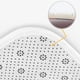 thumbnail image 4 of Juego de alfombras de baño Zhuge de 3 piezas con diseño de estrella de mar y concha, alfombrilla de contorno para inodoro, alfombrilla antideslizante para baño, 4 of 4