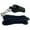 Black, variant on Champion Sports Plastic Whistle with Lanyard - 12 Pack