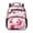 Axolotl Strawberry, variant on KUIFORTI Axolotl Strawberry Toddler Backpack Girls Kids School Bag with Side Pockets Adjustable Straps Durable for Preschool Kindergarten Back to School Gifts for Students