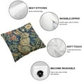 thumbnail image 4 of COMIO  Lumbar Pillow Cover , William Morris Forest Rabbit Floral Art Nouveau Pillow Cover Pillowcase Cushion case for Sofa Couch Bedroom car Living Room, Multicolor&nbsp;2pc, 4 of 6