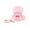 Pink, variant on Cheers.US Dog Harness Backpack and Leash Set Cute Bowknot Print Mesh Detachable Puppy Harness Pet Travel Hiking Food Carrier Bag for Small Medium Dogs