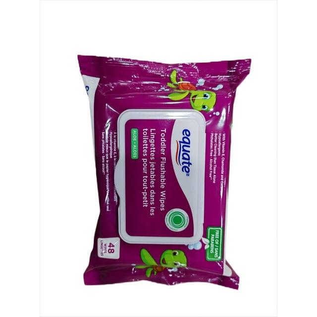 Toddler Flushable Wipes
