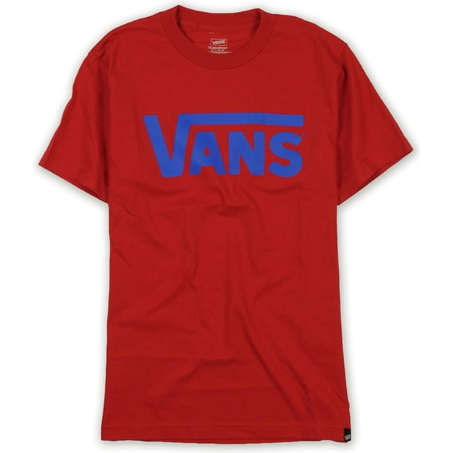 Vans Classic Logo Graphic playera para hombre, rojo, XX-Large Vans Camiseta gráfica