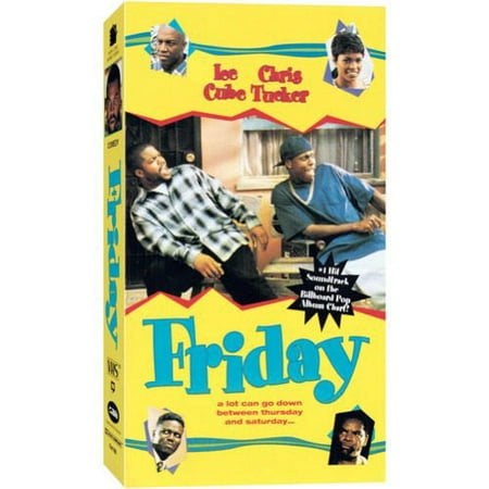 Friday (VHS, 1995) Chris Tucker, Ice Cube - Stoner Comedy Includes 2 Music Vid