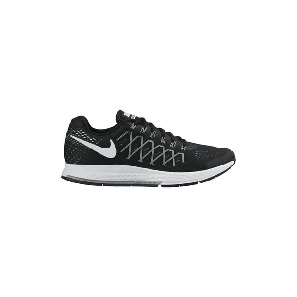 Mensajero Poner la mesa Guijarro Men's Nike Air Zoom Pegasus 32 Running Shoe Black/Dark Grey/Pure  Platinum/White - Walmart.com