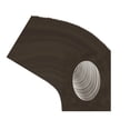 thumbnail image 3 of Brown Suede Picture Frame Mat for 16x24 Frames - Oval Opening for 13x19 Photos - 50 Mats, 3 of 7