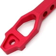 thumbnail image 3 of Heavy Duty Aluminum Car Battery Tie Down Bracket (Matte Red), 3 of 4