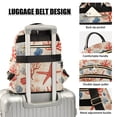 thumbnail image 3 of FORMRS Mini Backpack Purse for Women Quilted Travel Daypack Casual Shoulder Bag, Blue Starfish, 3 of 7