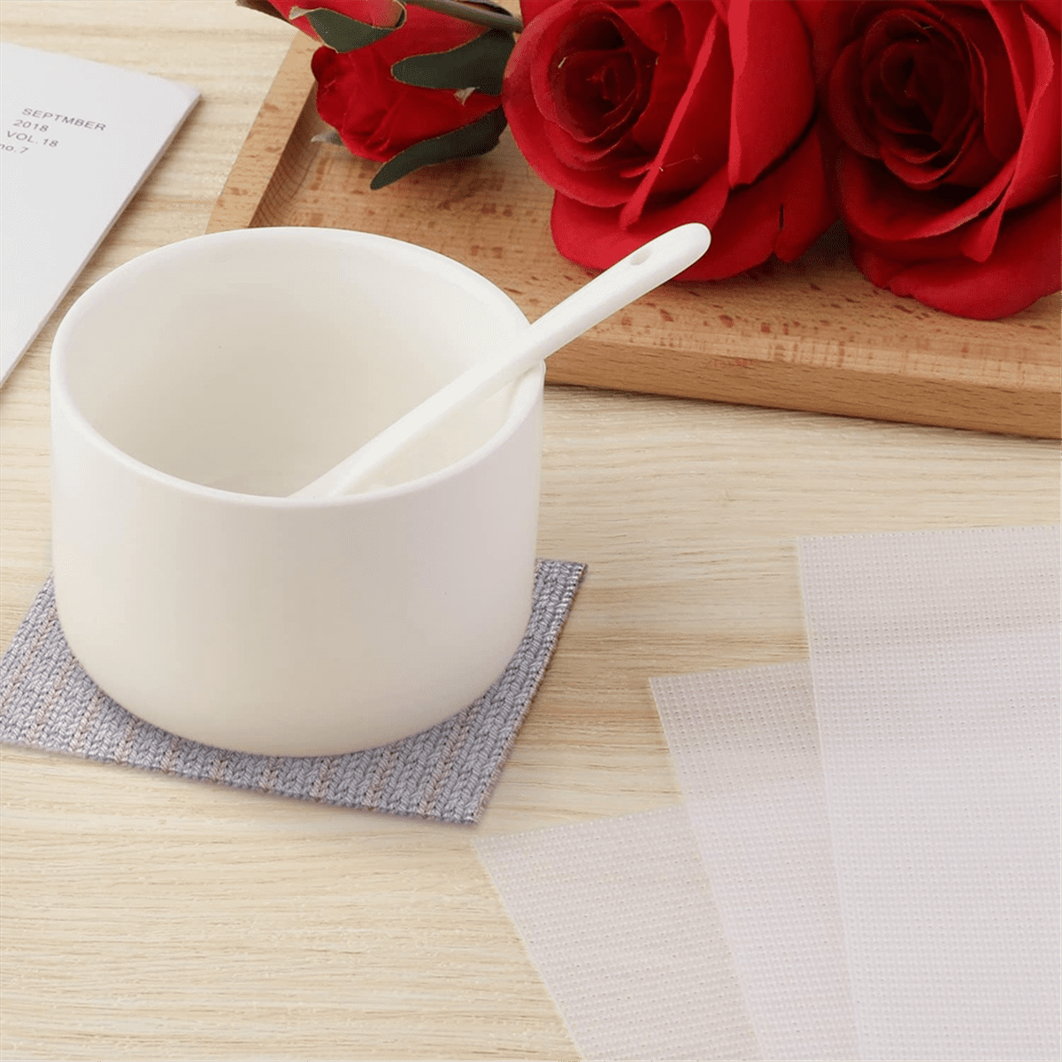 12Pcs 14 Count Plastic Mesh Canvas Sheets, 11x8.2 Inch White Needlepoint Craft Canvas Plastic Grid Sheet