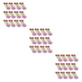 thumbnail image 1 of Naiovety Clips de perchas multiusos de plástico de 60 uds., abrazaderas de costura coloridas, Clips de encuadernación de edredón artesanal 60PCS 3piezas Naiovety CBP254753, 1 of 6