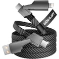 thumbnail image 1 of Cable de carga Firsting 4 en 1, 240 W, rápido, USB C Lightning, 1 of 7