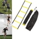 thumbnail image 1 of Escalera de agilidad con correas de nailon, escaleras de entrenamiento de velocidad de fútbol (4 m, 8 peldaños) Ehuebsd Para estrenar, 1 of 9