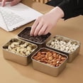 thumbnail image 6 of 1Pcs New Stainless Steel S/M/L Refrigerator Frozen Storage Box with Lid Crisper Box Food Organizer LARGE, 6 of 8